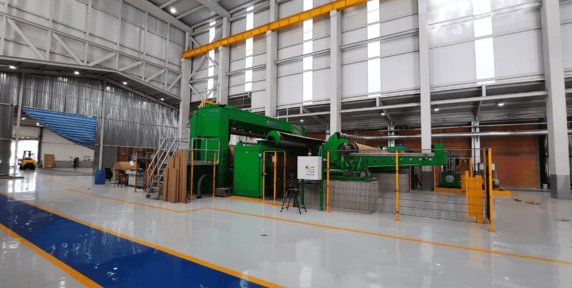 Bobinadora — Construcción de nave industrial.