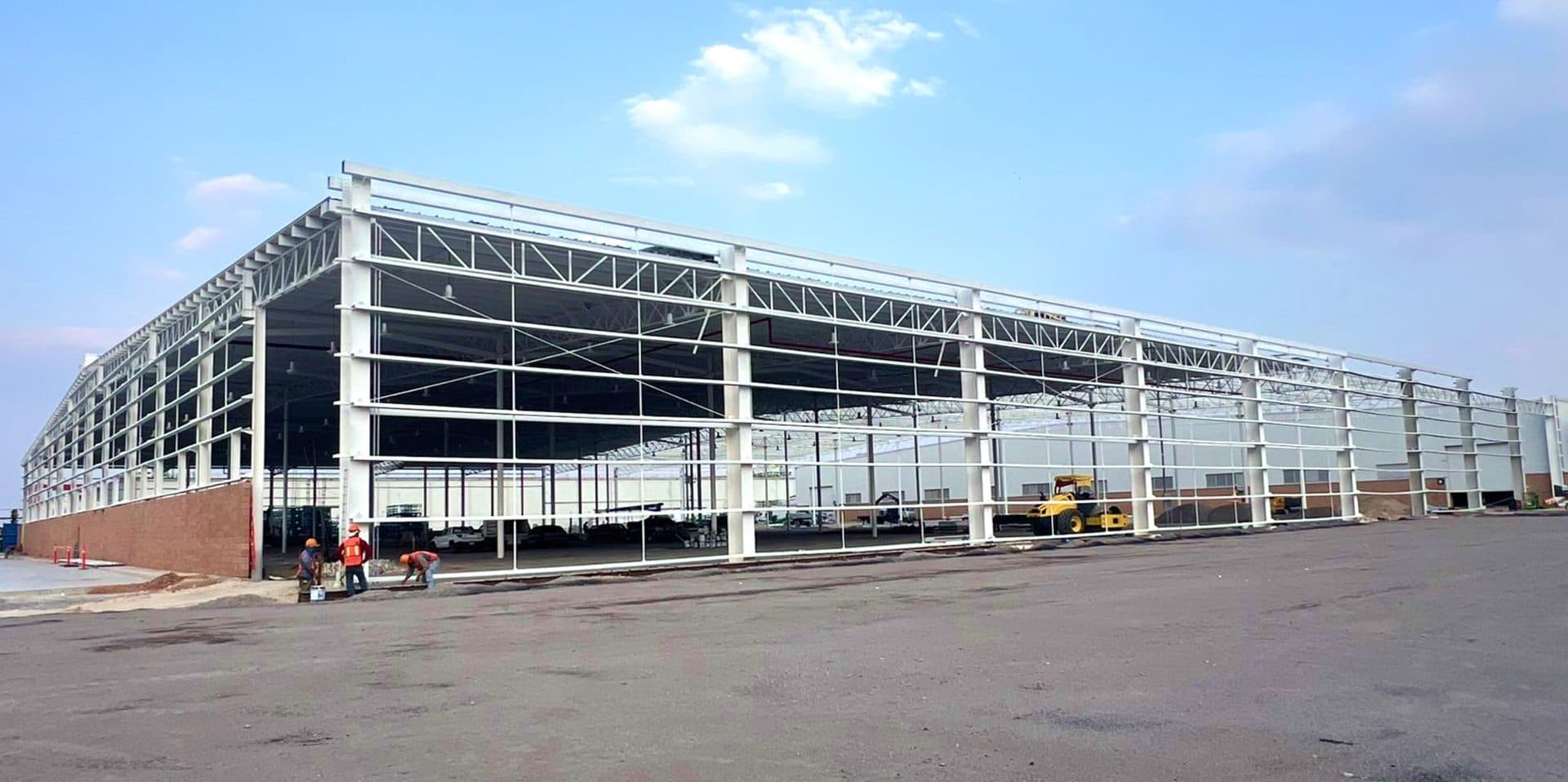 Nave Industrial TOPRE Autopartes — Fase 3 — Construcción de nave industrial para planta de autopartes.